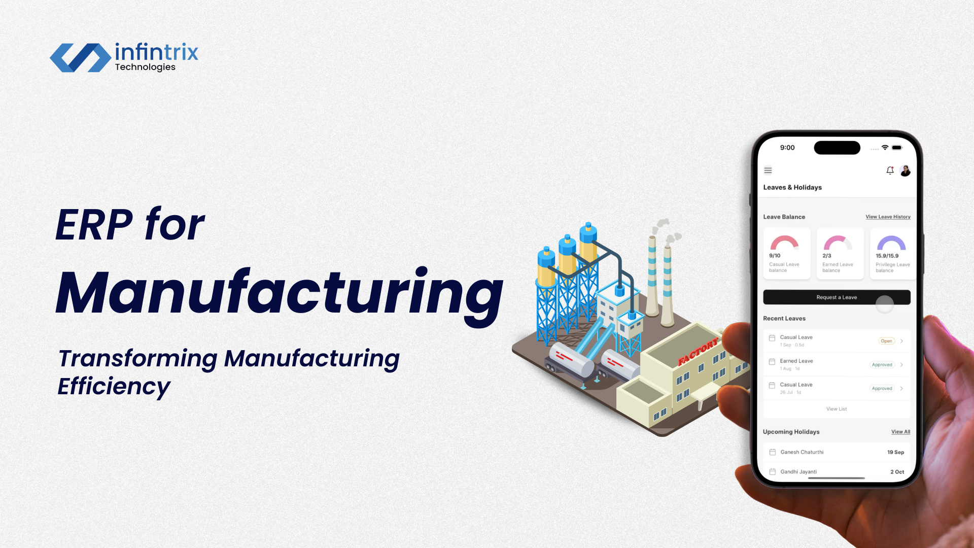 ERP for Manufacturing: Transforming Manufacturing Efficiency &amp; Productivity