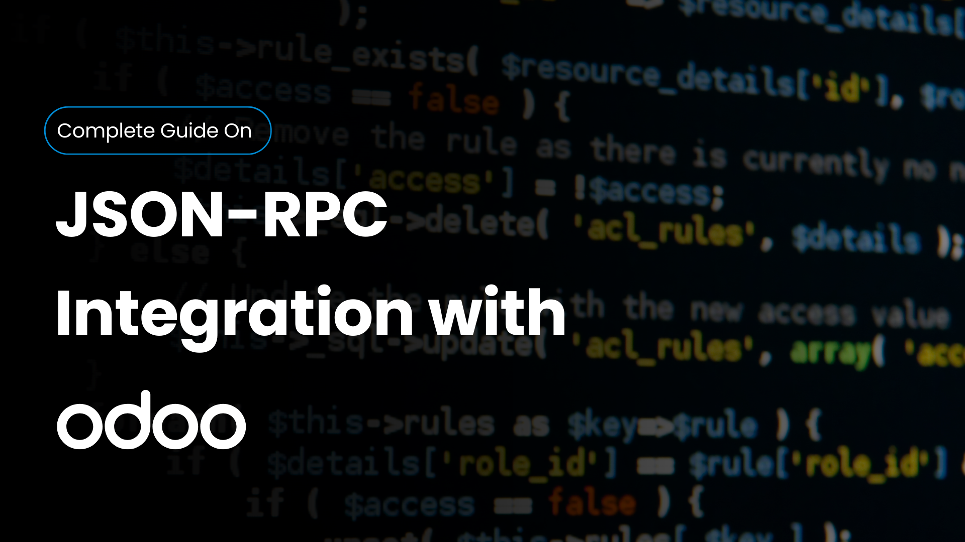 How to Integrate JSON-RPC with Odoo 17: Complete Guide